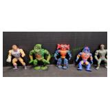 (5) Masters of the Universe Action Figures