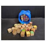 Vintage Wooden Blocks