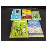 (2) Football & (4) Baseball Books