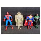 Spiderman, Superman & More Action Figures