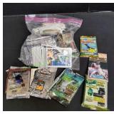 Bag of Baseball Trading Cards