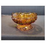 Indiana Glass Fairy Lamp Stars & Button Base