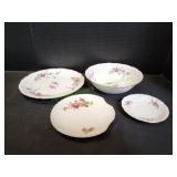 Vintage Royal Kent Floral Bone China Dinnerware