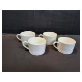 (4) 10 Strawberry Steet Coffee Mugs