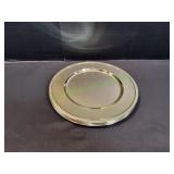 (6) 12" Gold Metal Chargers