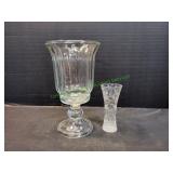 6" & 11" Glass Vases