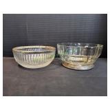 (2) Glass Serving Bowls