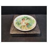 Vintage Marie-Ange Decorative Plate