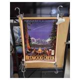Redwood Creek Poster & Bottle Label