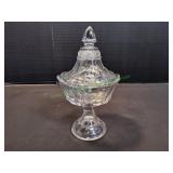 Vintage Crystal EAPG Northwood Glass Candy Dish