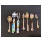 Vintage Silver-Plated Children