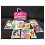 Book Bag w/ Learning Workbooks & Children