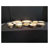 Flintridge Cambria Cocoa w/ Platinum Trim China