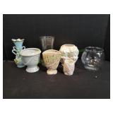 (7) Vintage Vases
