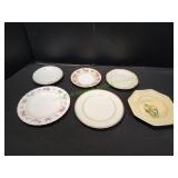 (6) Vintage Saucers & Dessert Plates