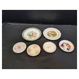 (4) Vintage Mini Saucers & (2) Saucers
