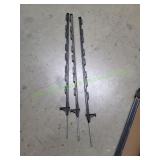 (3) Electric Fence Posts