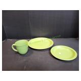 Mainstay Stoneware Mint Dinnerware, 12pc