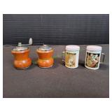 (2) Salt & Pepper Shaker Sets