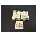 (4) 3x3 Danish Tile Pieces