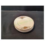 (6) Vintage Derwood Dessert Plates