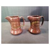 (2) Bowmore Pure Malt Whiskey Pub Jugs