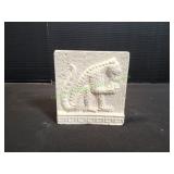 Vintage Mayan Jaguar Hanging Plaque