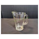 Vintage Glass Beer Pitcher