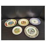 (5)Vintage Decorative Plates