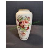 10.5" Floral Ceramic Vase