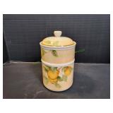 Interiors Newberry Stoneware Pear Canister