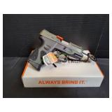 Taurus G2C 9mm Pistol, Black & Moss Green