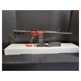 Ruger AR-556 556NATO Rifle, Distressed Red