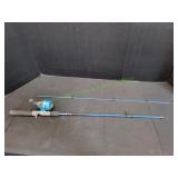 66"Zebco Slingshot Rod & Reel Set, Blue