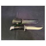 Buck 10" Fixed Blade Knife w/ Sheath