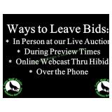 WAYS TO LEAVE BIDS