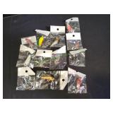 Luya Lures & 3D Simulation Minnow Bait, 12pc