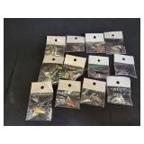 Luya Lures & 3D Simulation Minnow Bait, 12pc