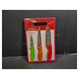 Sunbeam Cutting Board and Knife Set