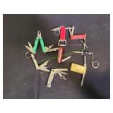 (8) Small Folding Knives