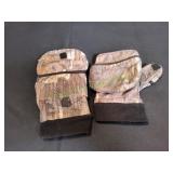 Camo Fingerless Mittens