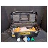 Large Stanley Black Toolbox w/ Rests