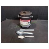 B C Classics 3-Compartment Food Thermo 2.5L, Black