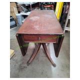 Vtg Drop Leaf Table