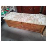 Vtg Cedar Chest