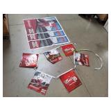 (2) 24X36 Budweiser/Kevin Harvick Posters w/