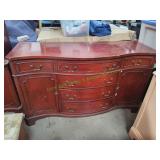 Vtg Morganton Collection Buffet Hutch