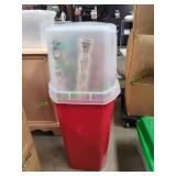 Sterilite Wrapping Paper Storage Bin w/ Lid