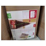 Holiday Time 6.5ft PreLit Madison Pine Tree, Black