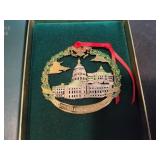 U. S. Capital&Library of Congress Holiday Ornament